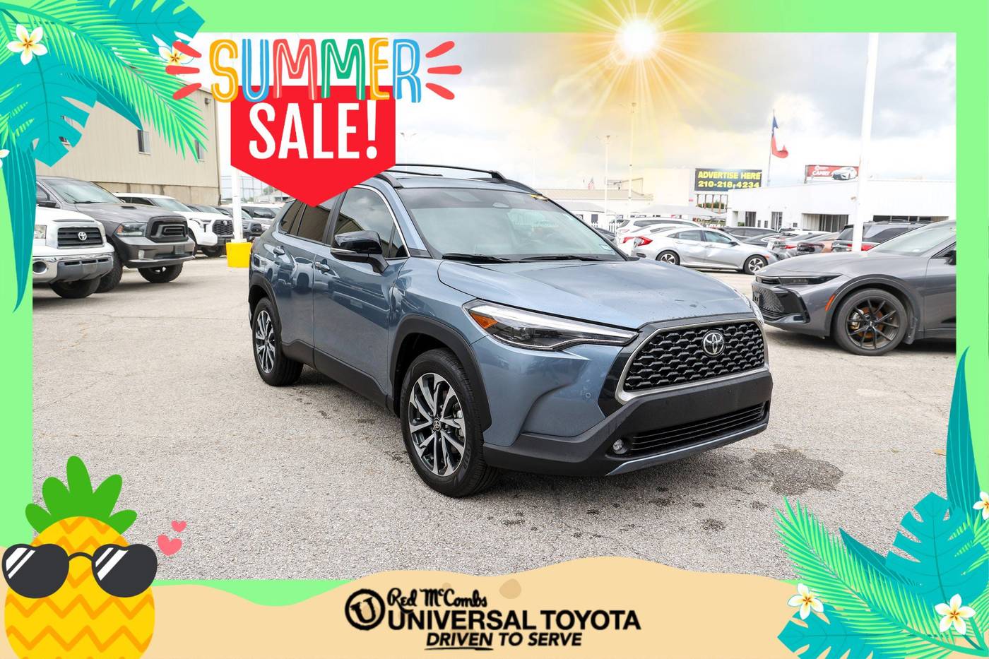 2025 Toyota Corolla Cross XLE — SUV — 1,694 mi — San Antonio, TX