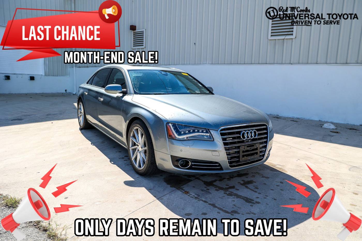 2014 Audi A8 4.0T — Sedan — 135,171 mi — San Antonio, TX