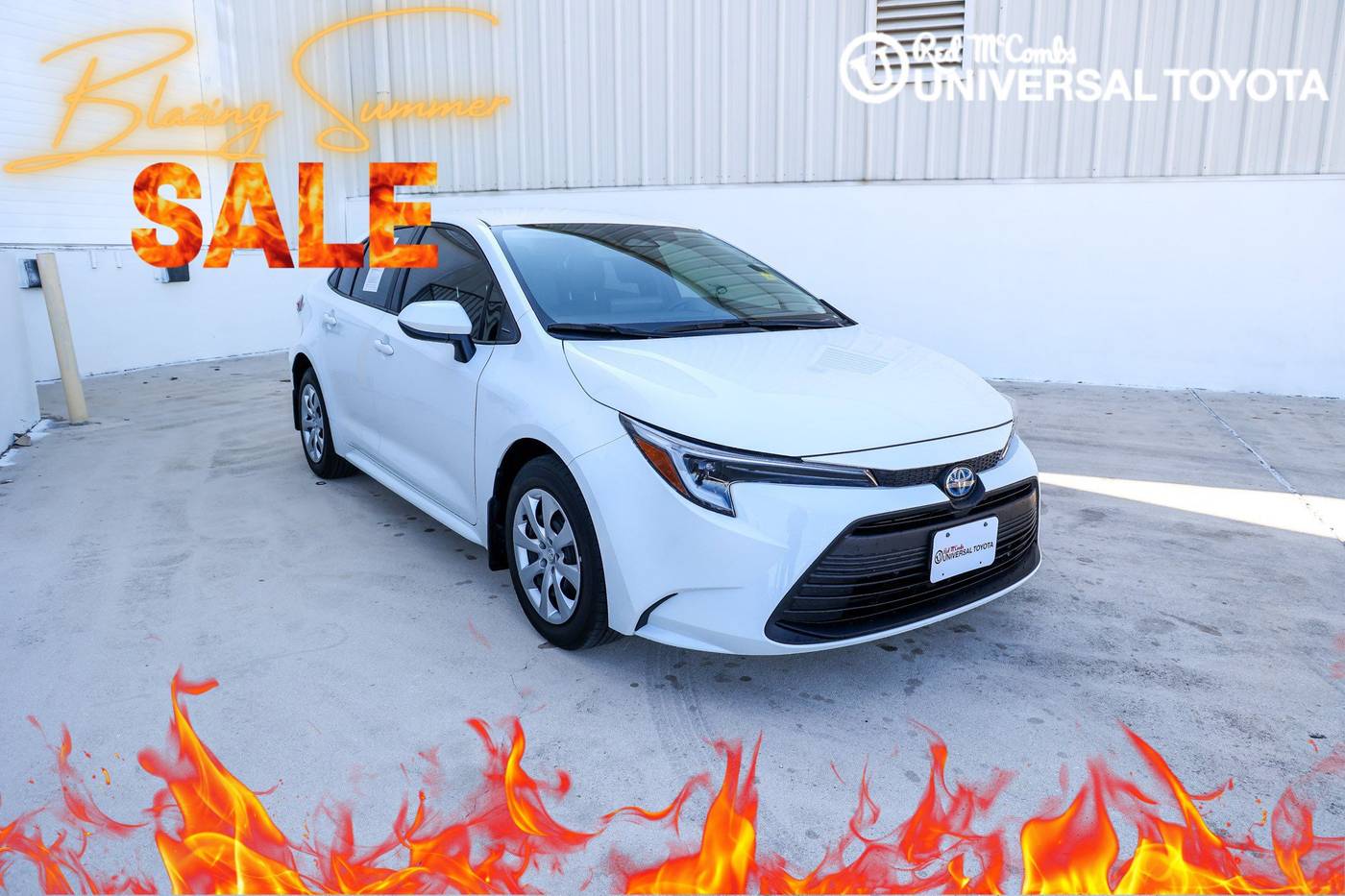 2025 Toyota Corolla Hybrid LE — Sedan — 7,907 mi — San Antonio, TX