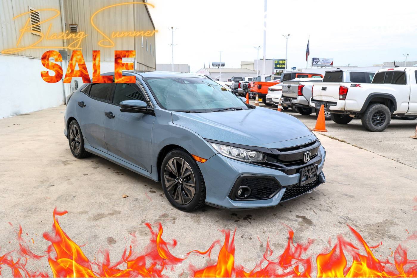 2018 Honda Civic EX-L Navi — Hatchback — 29,319 mi — San Antonio, TX