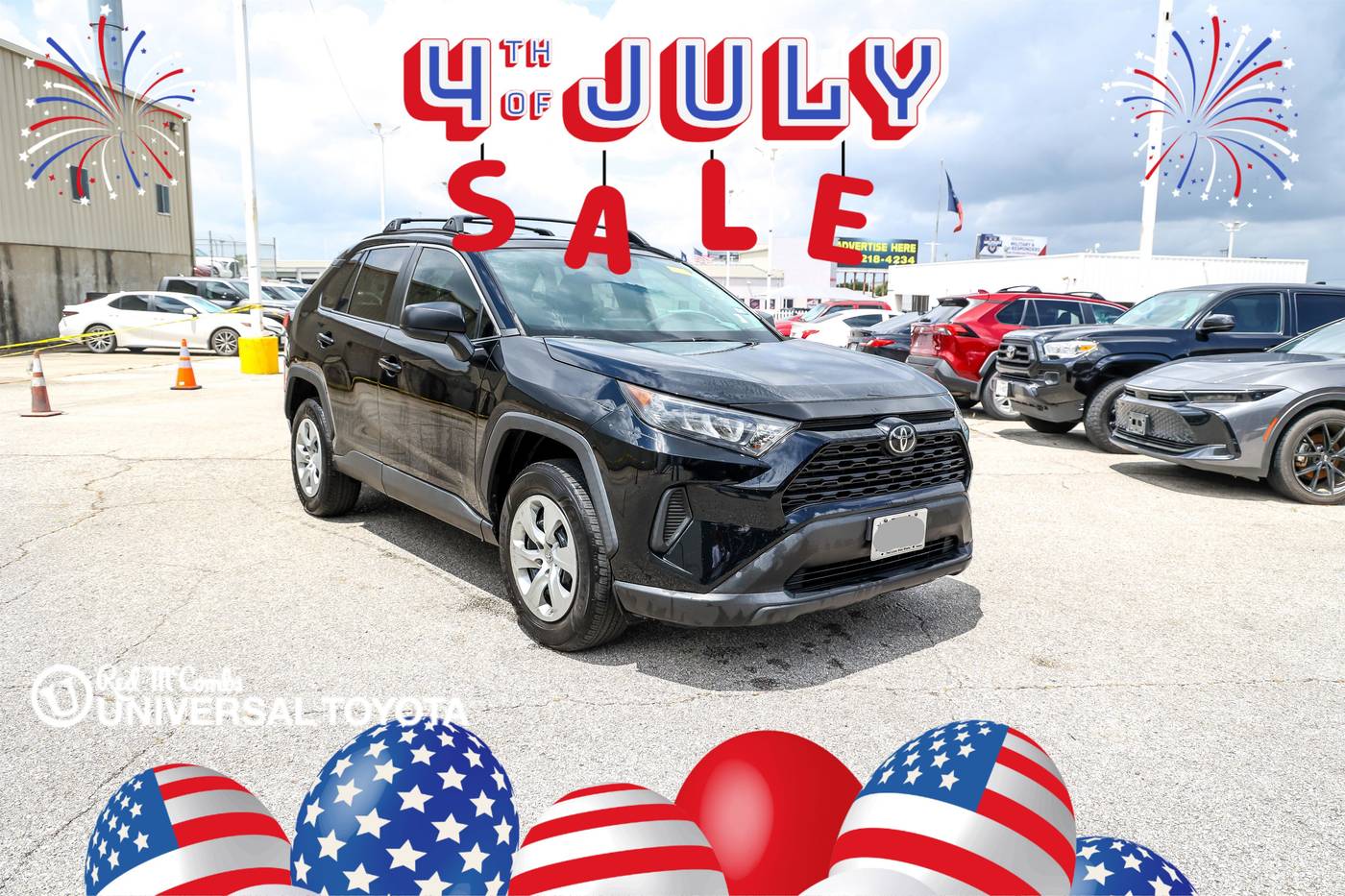 2020 Toyota RAV4 LE — SUV — 104,653 mi — San Antonio, TX