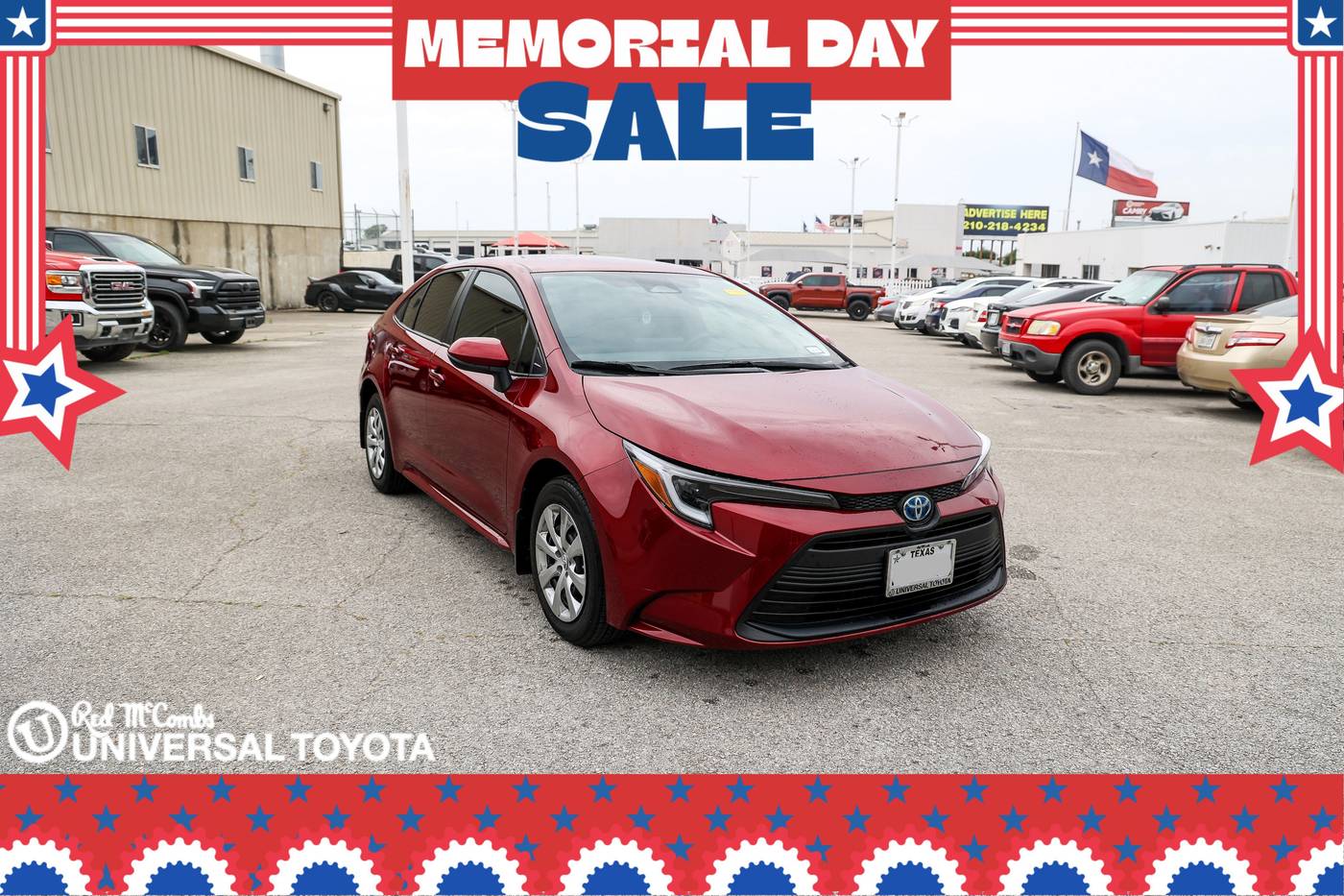 2025 Toyota Corolla Hybrid LE — Sedan — 5,529 mi — San Antonio, TX