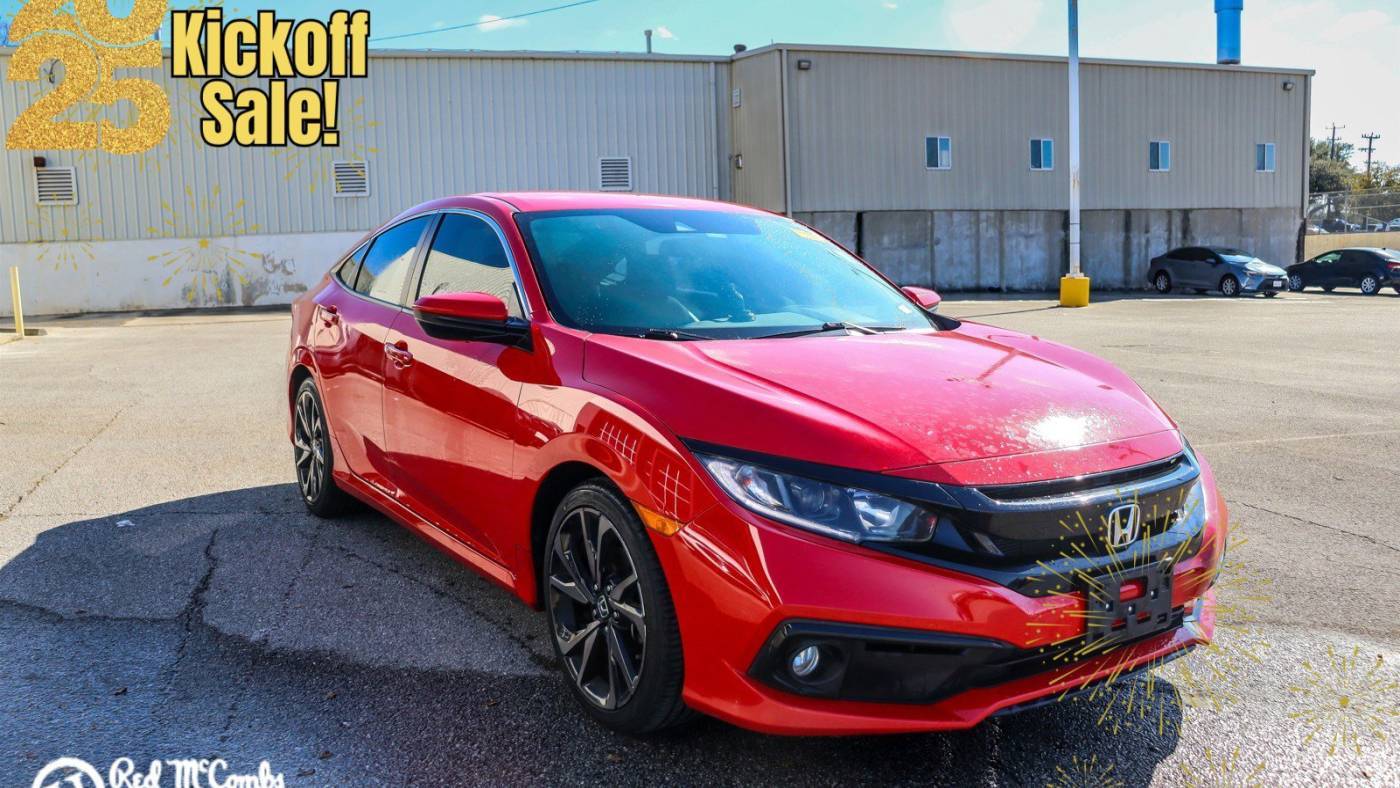 2020 Honda Civic Sport — Sedan — 39,338 mi — San Antonio, TX