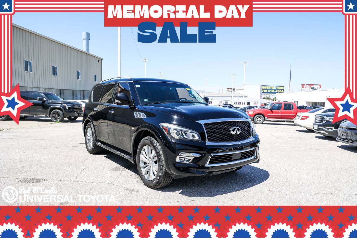 2017 INFINITI QX80 Standard — SUV — 92,450 mi — San Antonio, TX
