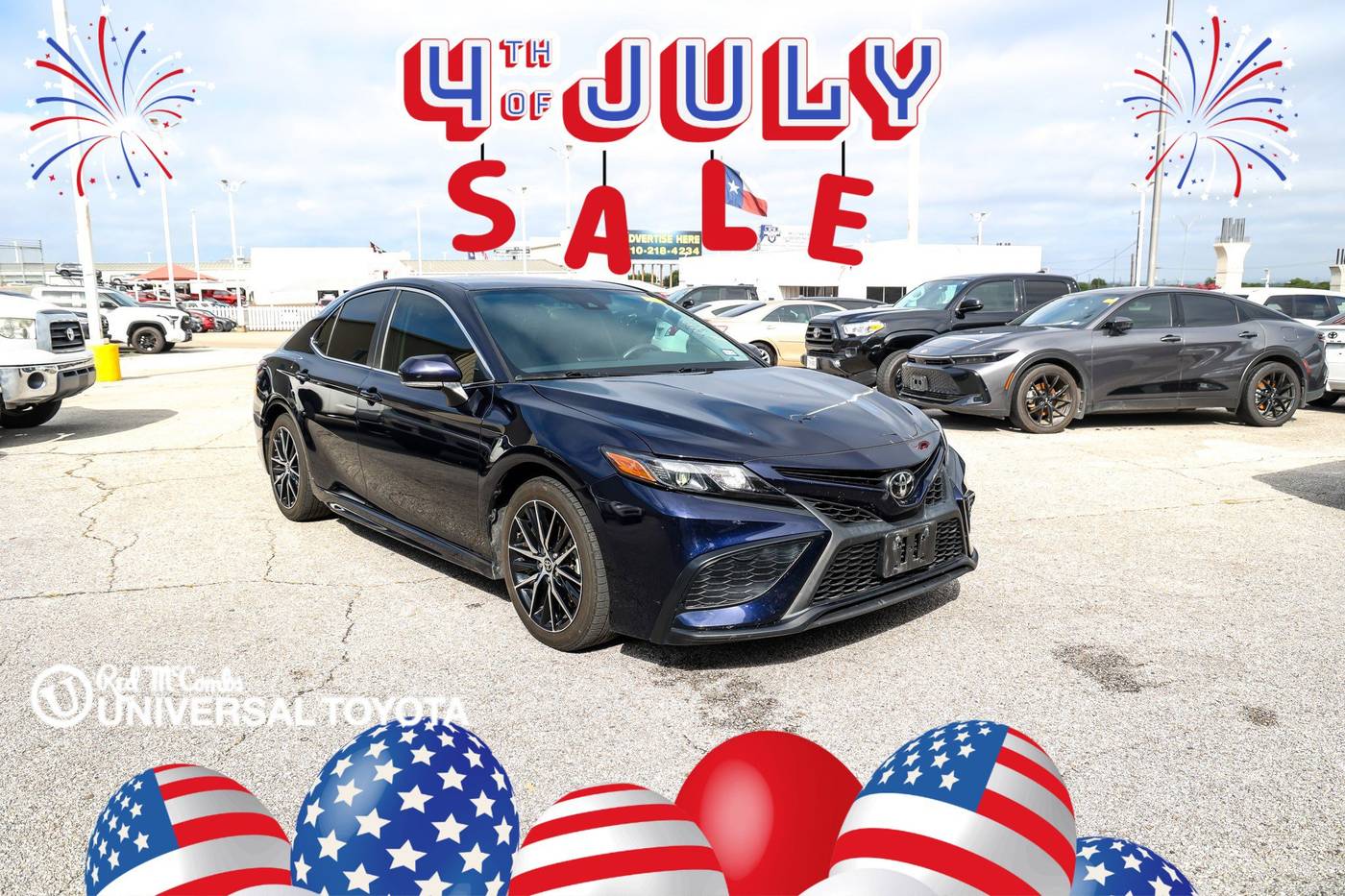 2022 Toyota Camry SE — Sedan — 72,054 mi — San Antonio, TX