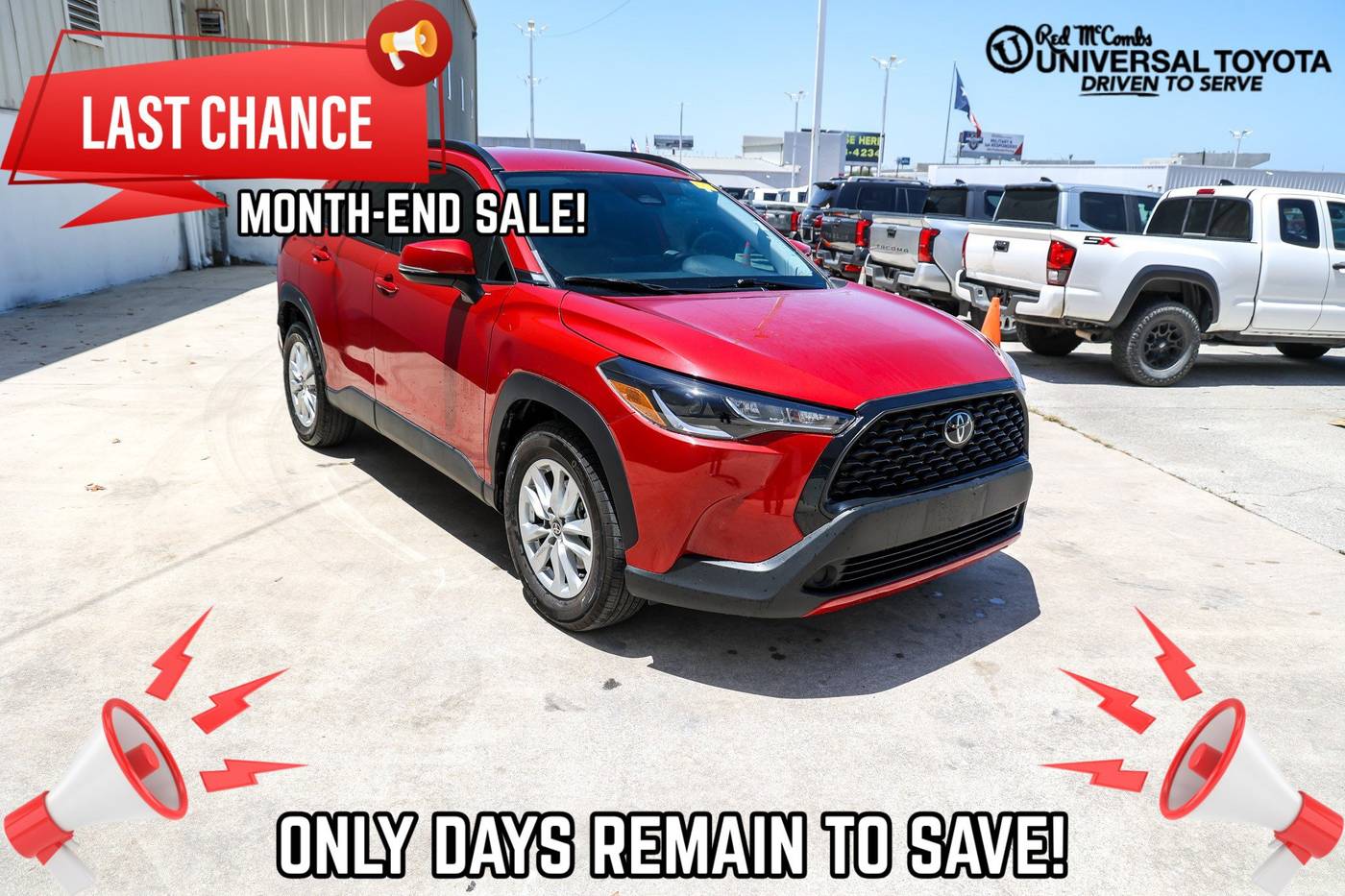 2023 Toyota Corolla Cross LE — SUV — 56,681 mi — San Antonio, TX
