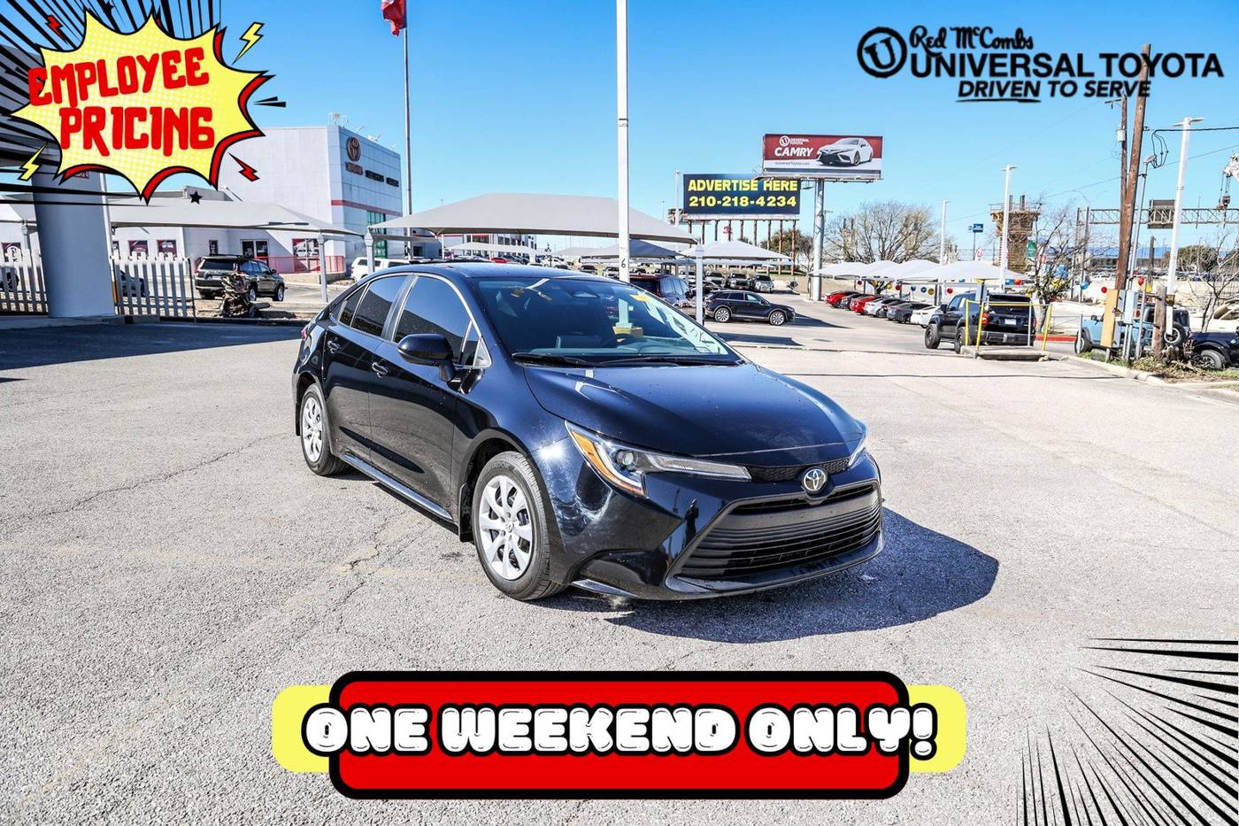 2024 Toyota Corolla LE — Sedan — 11,861 mi — San Antonio, TX