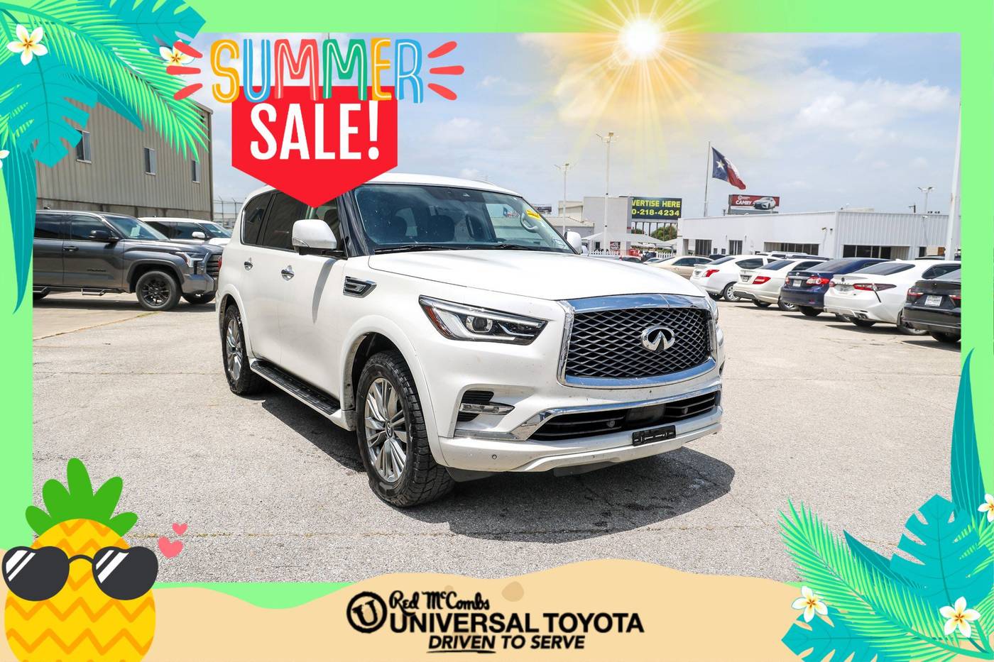2021 INFINITI QX80 LUXE — SUV — 114,948 mi — San Antonio, TX