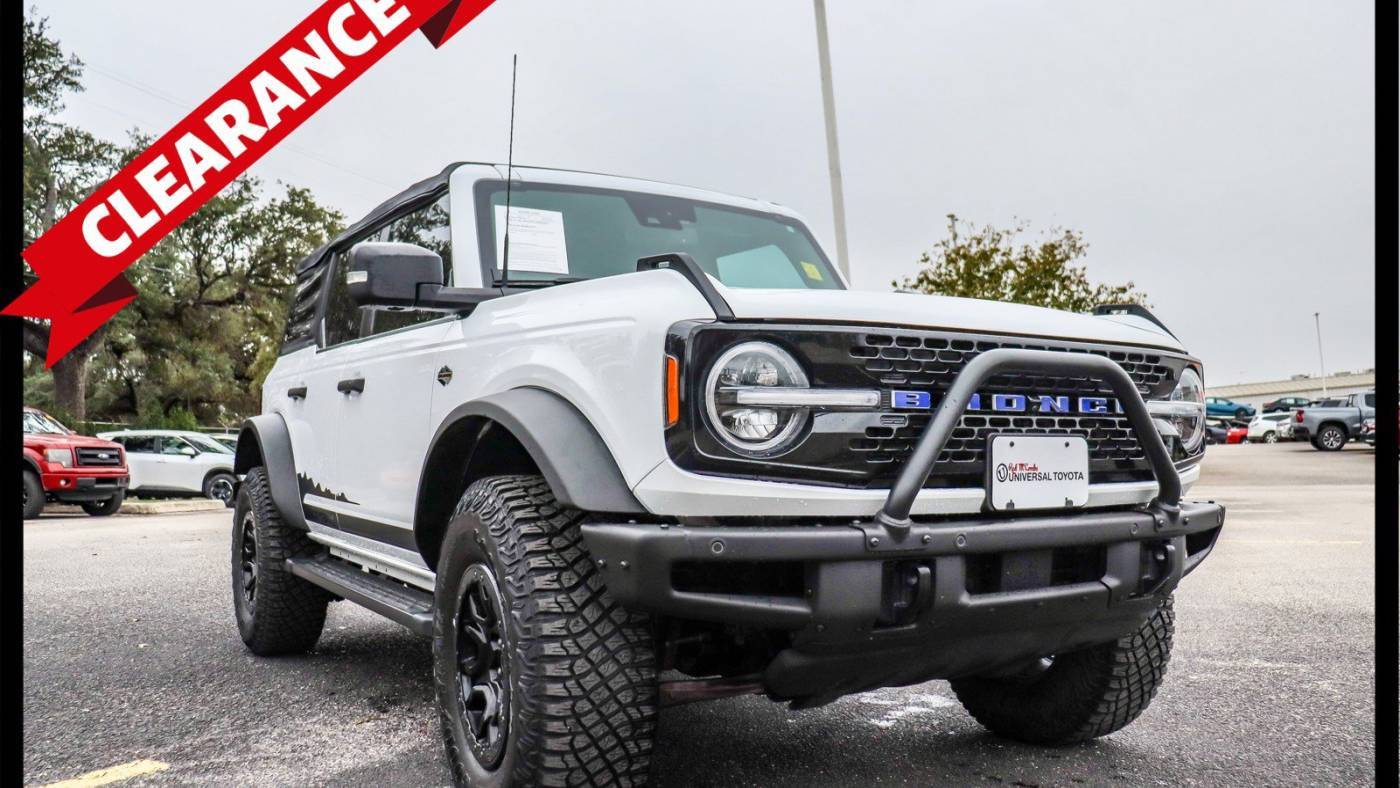 2022 Ford Bronco Wildtrak — SUV — 23,484 mi — San Antonio, TX