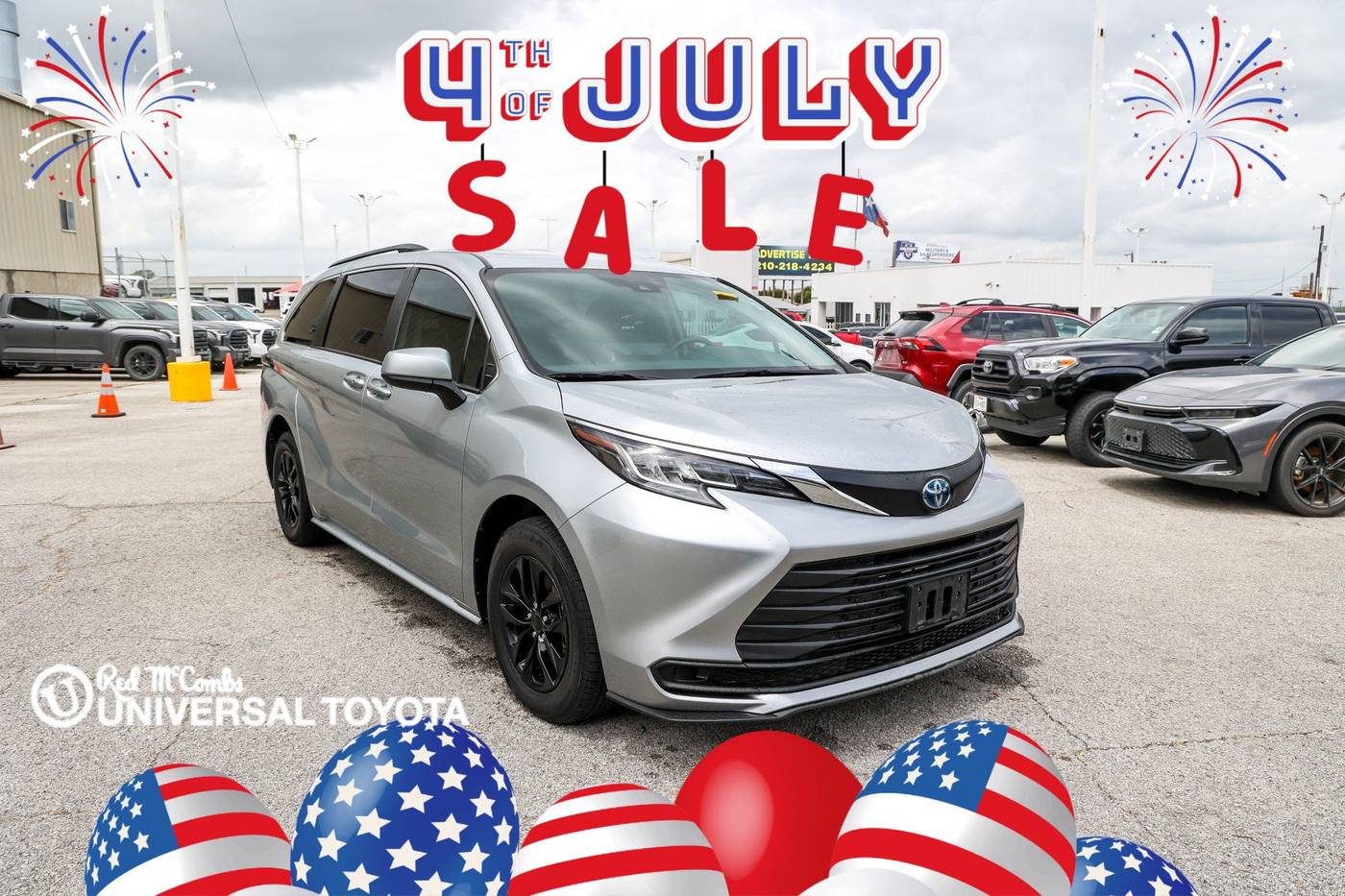 2023 Toyota Sienna LE — Minivan — 49,143 mi — San Antonio, TX