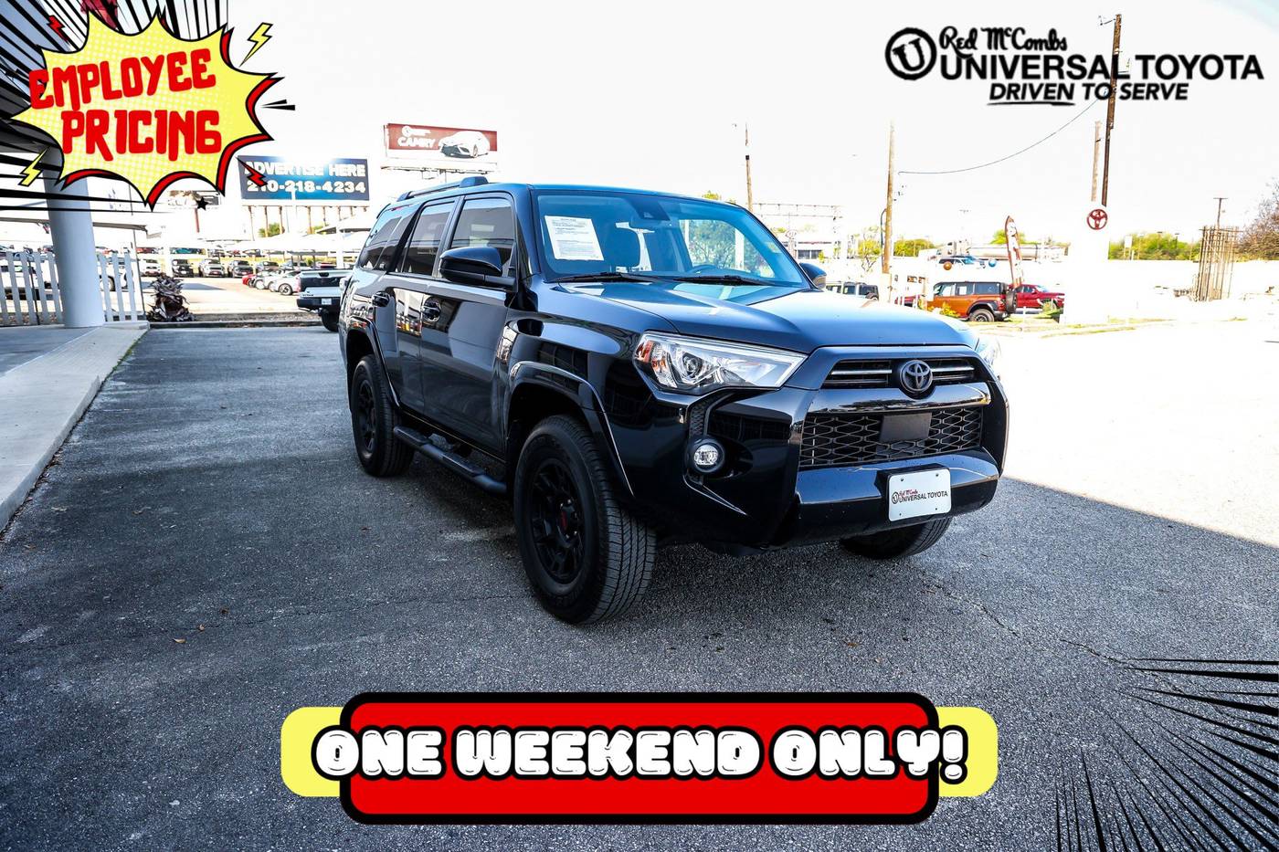 2023 Toyota 4Runner SR5 — SUV — 19,527 mi — San Antonio, TX