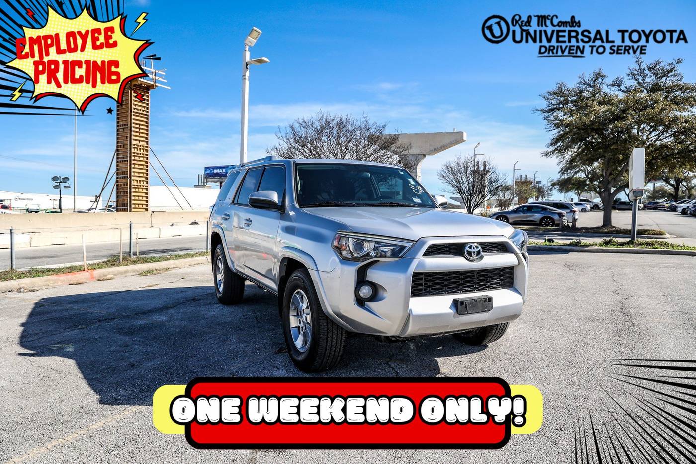 2015 Toyota 4Runner SR5 — SUV — 119,788 mi — San Antonio, TX