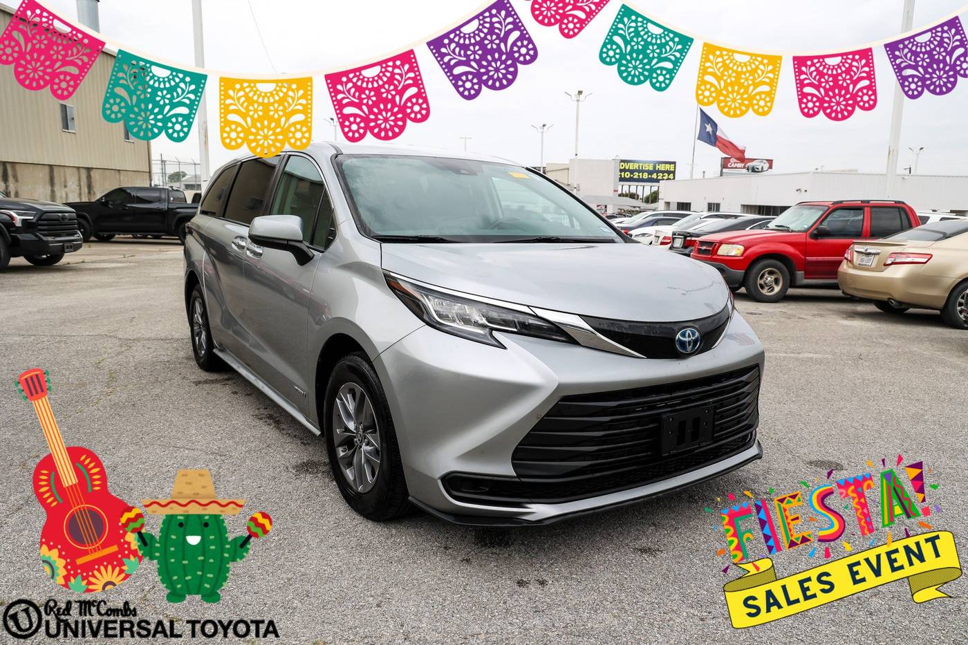2021 Toyota Sienna LE — Minivan — 85,821 mi — San Antonio, TX