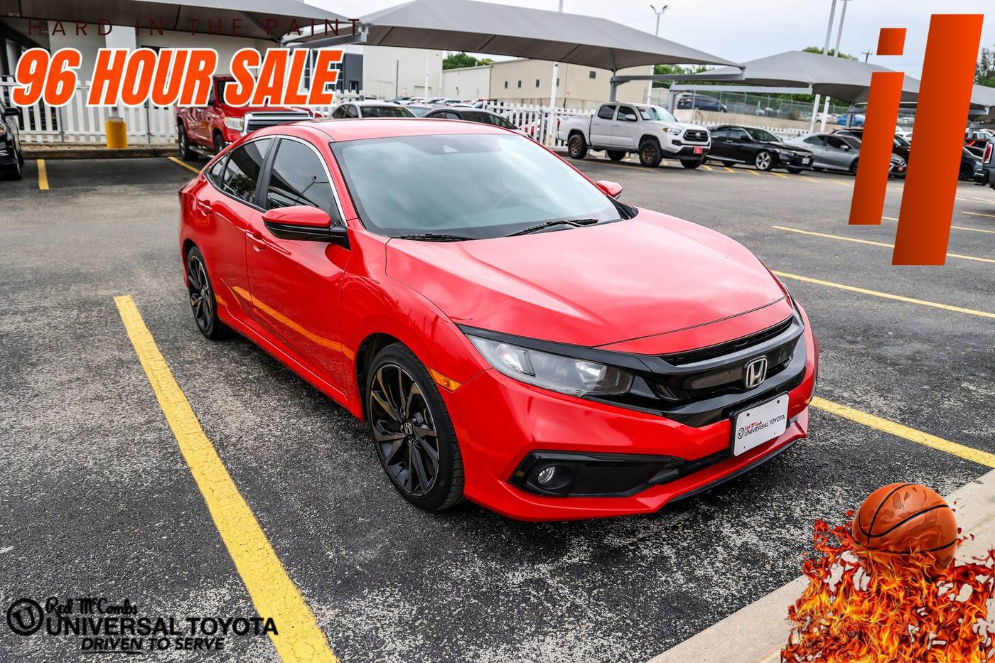 2020 Honda Civic Sport — Sedan — 43,617 mi — San Antonio, TX