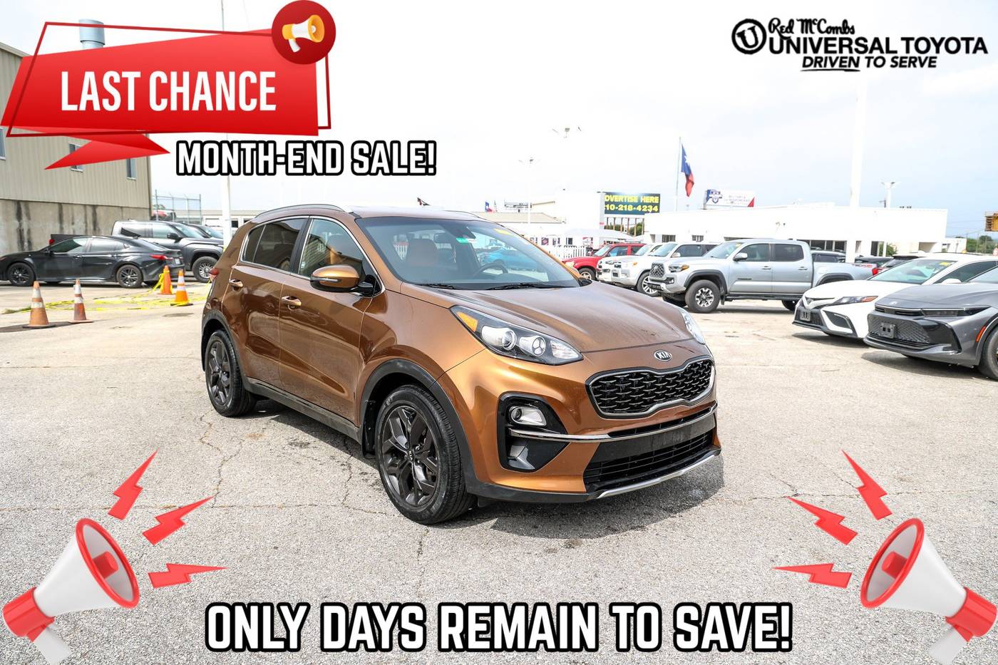 2021 Kia Sportage S — SUV — 51,771 mi — San Antonio, TX