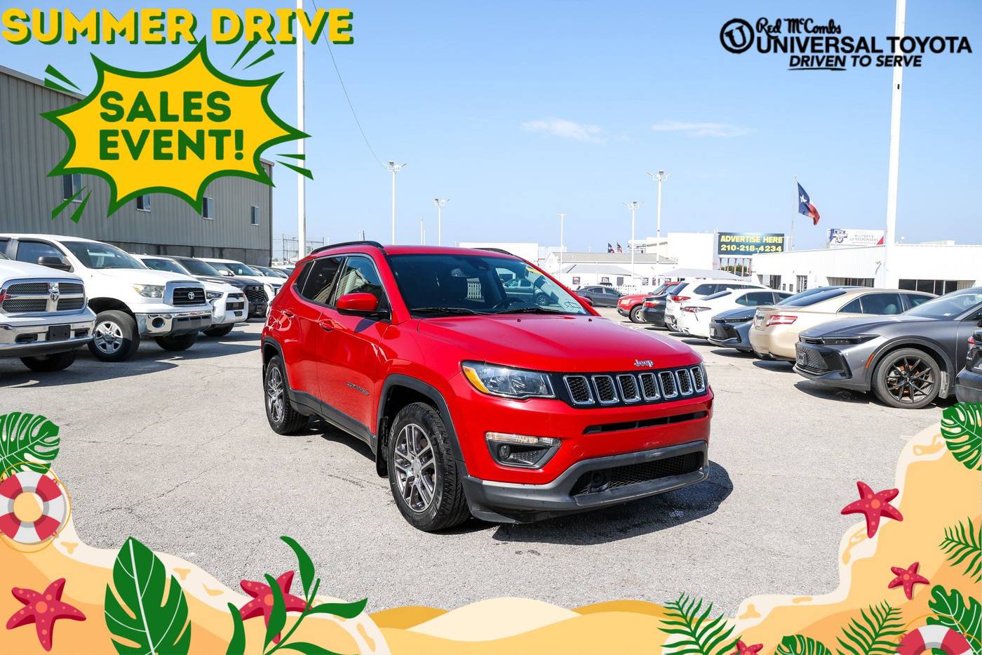 2020 Jeep Compass Latitude — SUV — 67,604 mi — San Antonio, TX