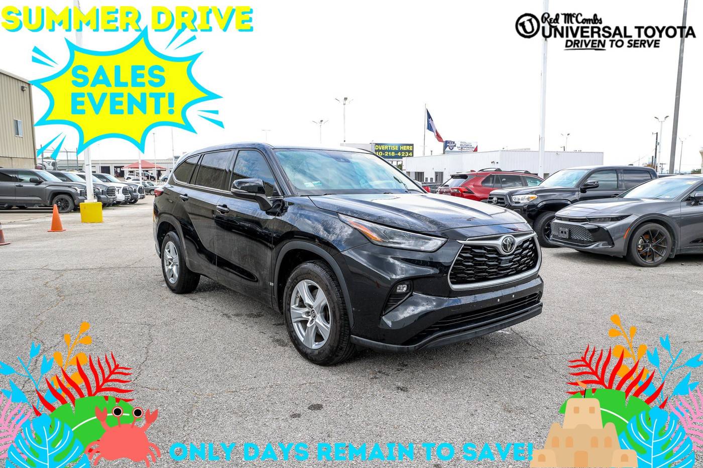 2022 Toyota Highlander LE — SUV — 39,963 mi — San Antonio, TX