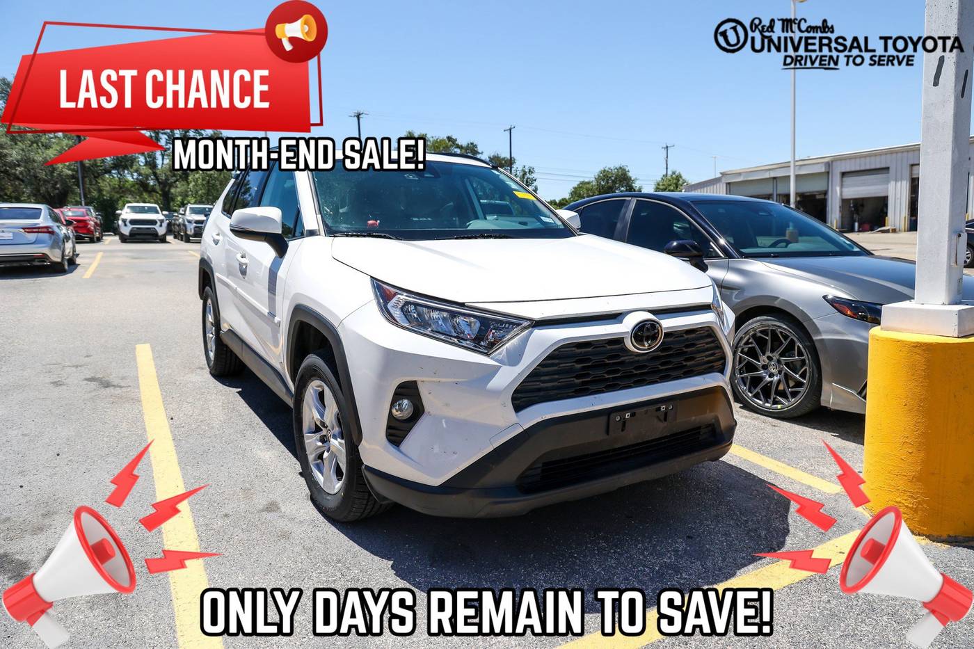 2020 Toyota RAV4 XLE — SUV — 56,916 mi — San Antonio, TX