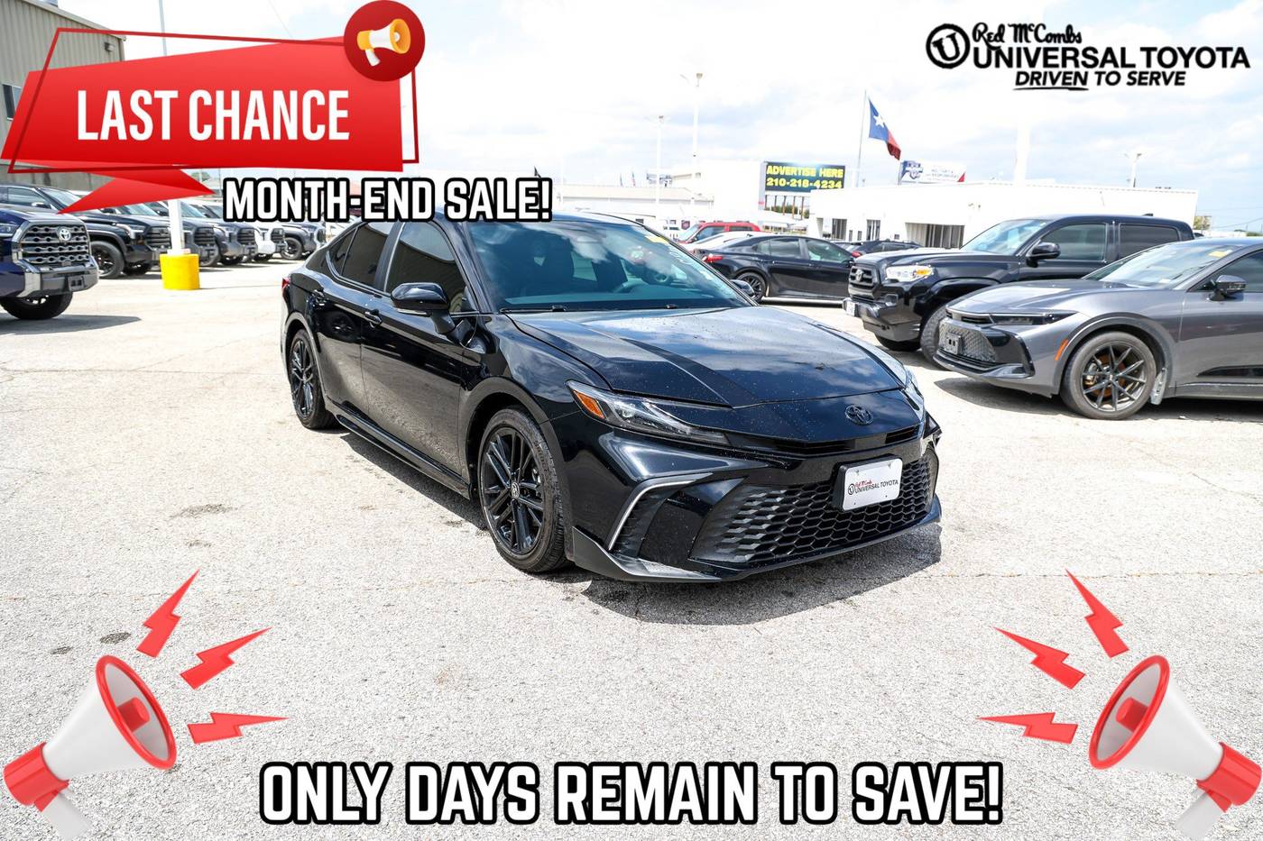 2025 Toyota Camry SE — Sedan — 13,508 mi — San Antonio, TX