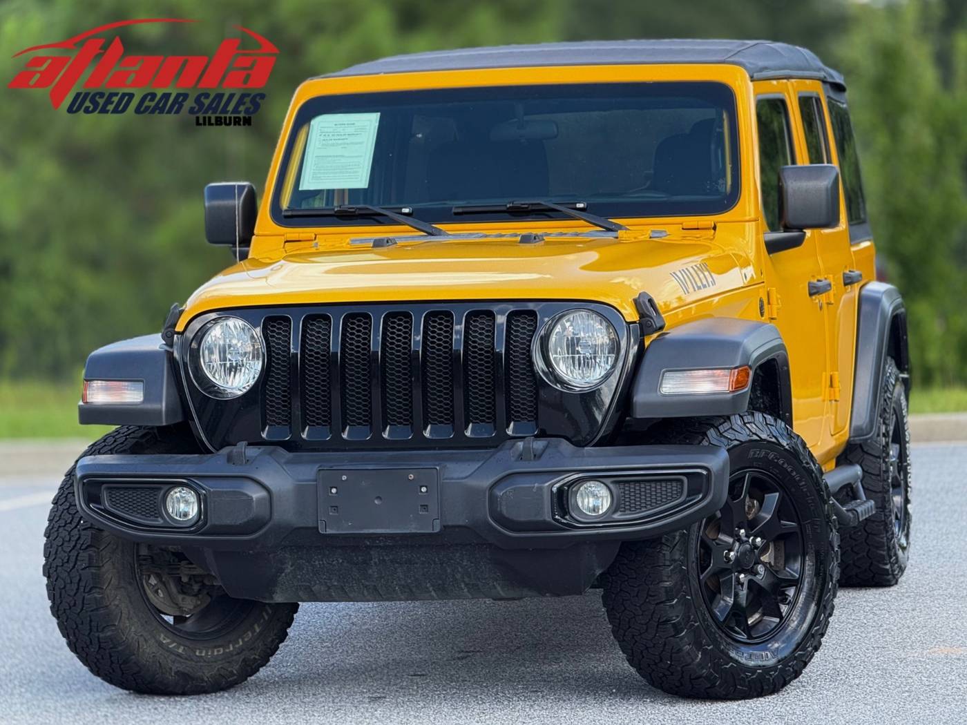2021 Jeep Wrangler Willys Sport — SUV — 94,166 mi — Lilburn, GA