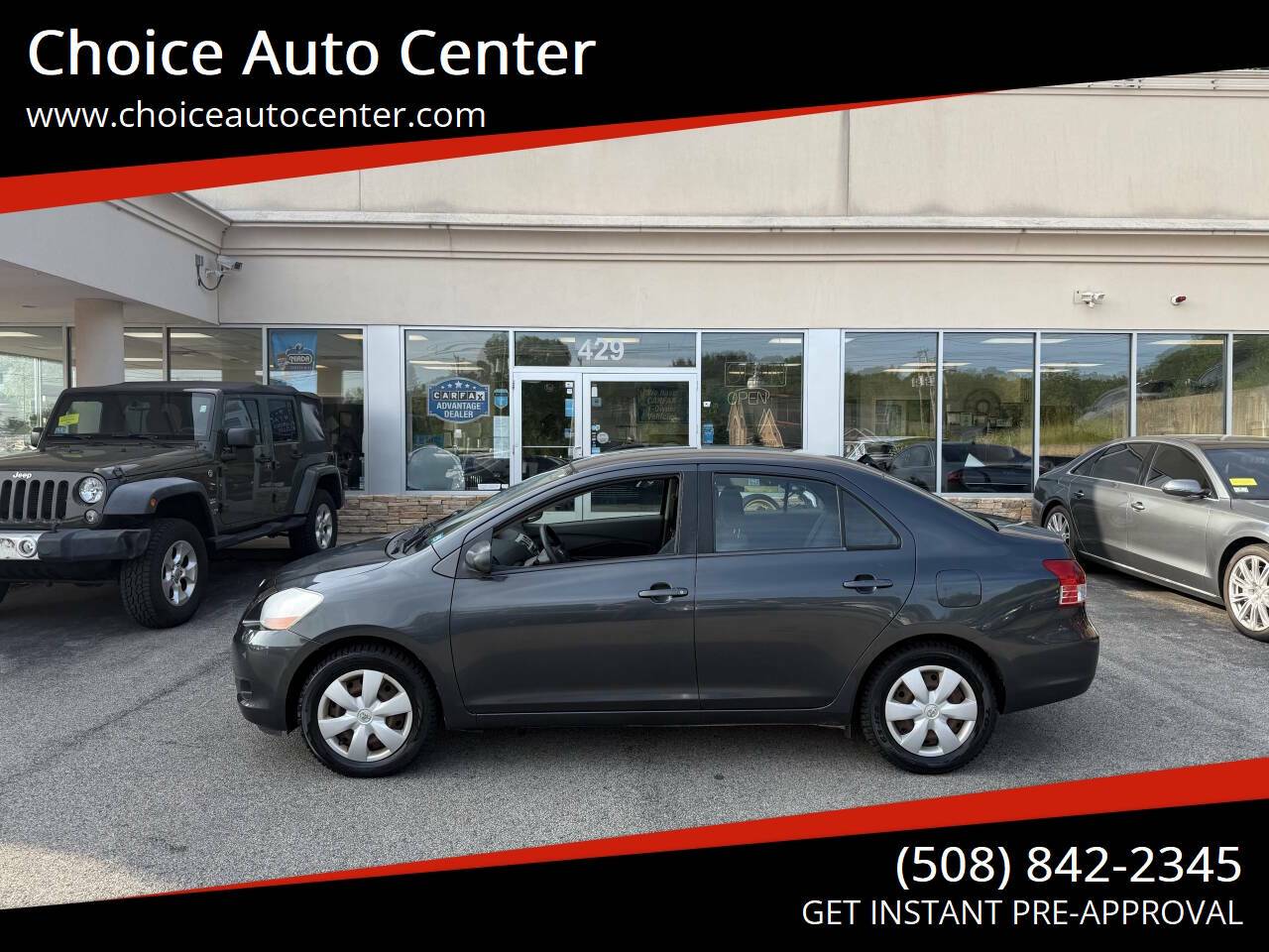 2008 Toyota Yaris Base — Sedan — 110,388 mi — Shrewsbury, MA