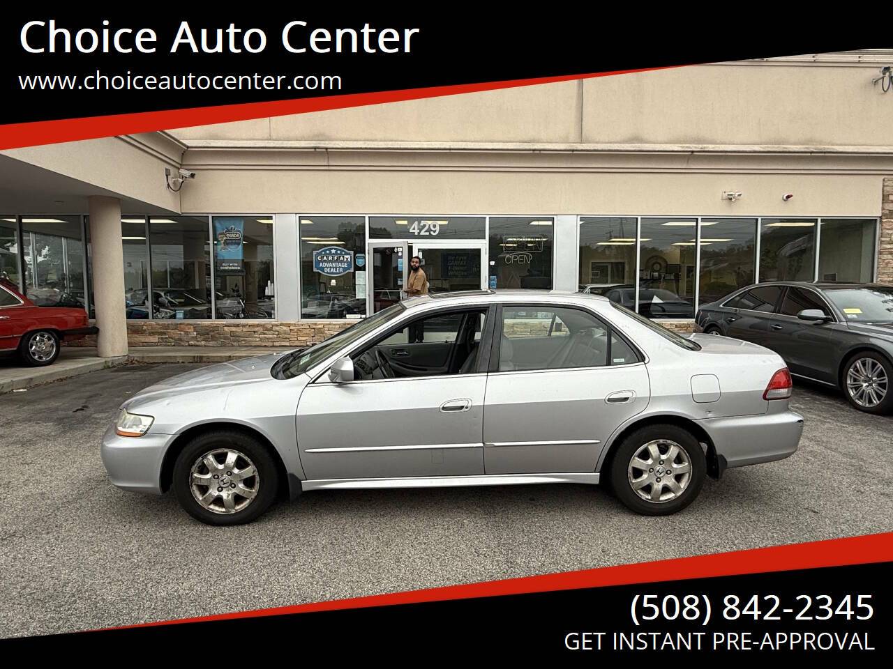 2002 Honda Accord EX — Sedan — 124,937 mi — Shrewsbury, MA
