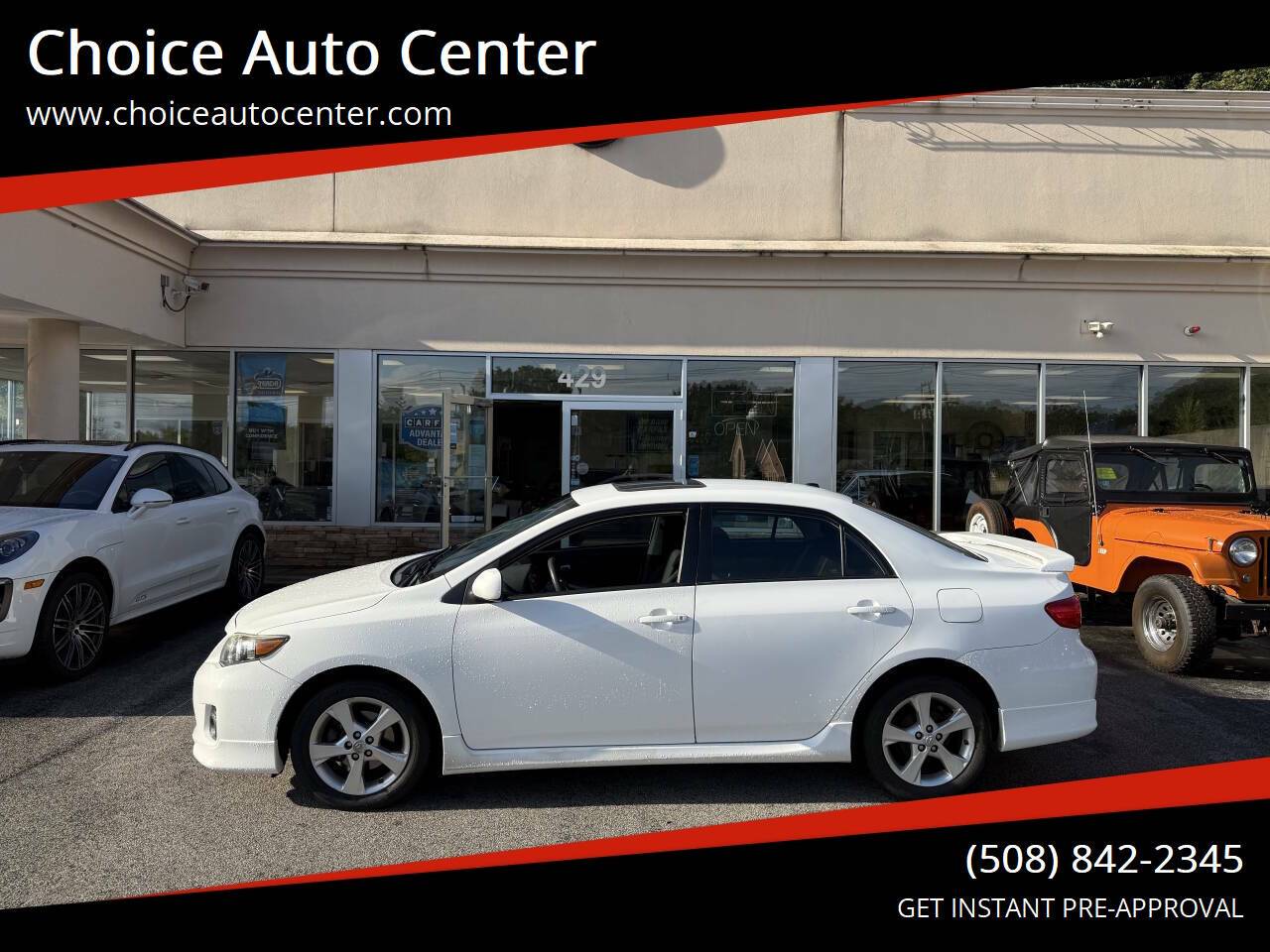 2011 Toyota Corolla S — Sedan — 139,817 mi — Shrewsbury, MA