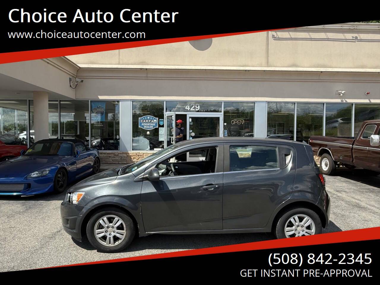 2016 Chevrolet Sonic LT — Hatchback — 79,121 mi — Shrewsbury, MA