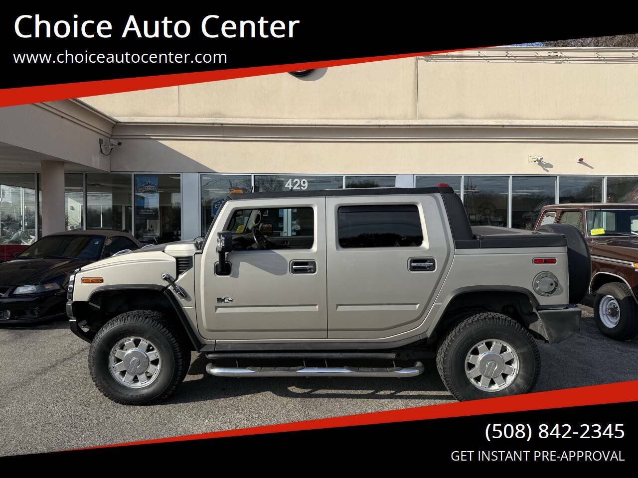 2006 HUMMER H2 SUT — SUV — 82,780 mi — Shrewsbury, MA