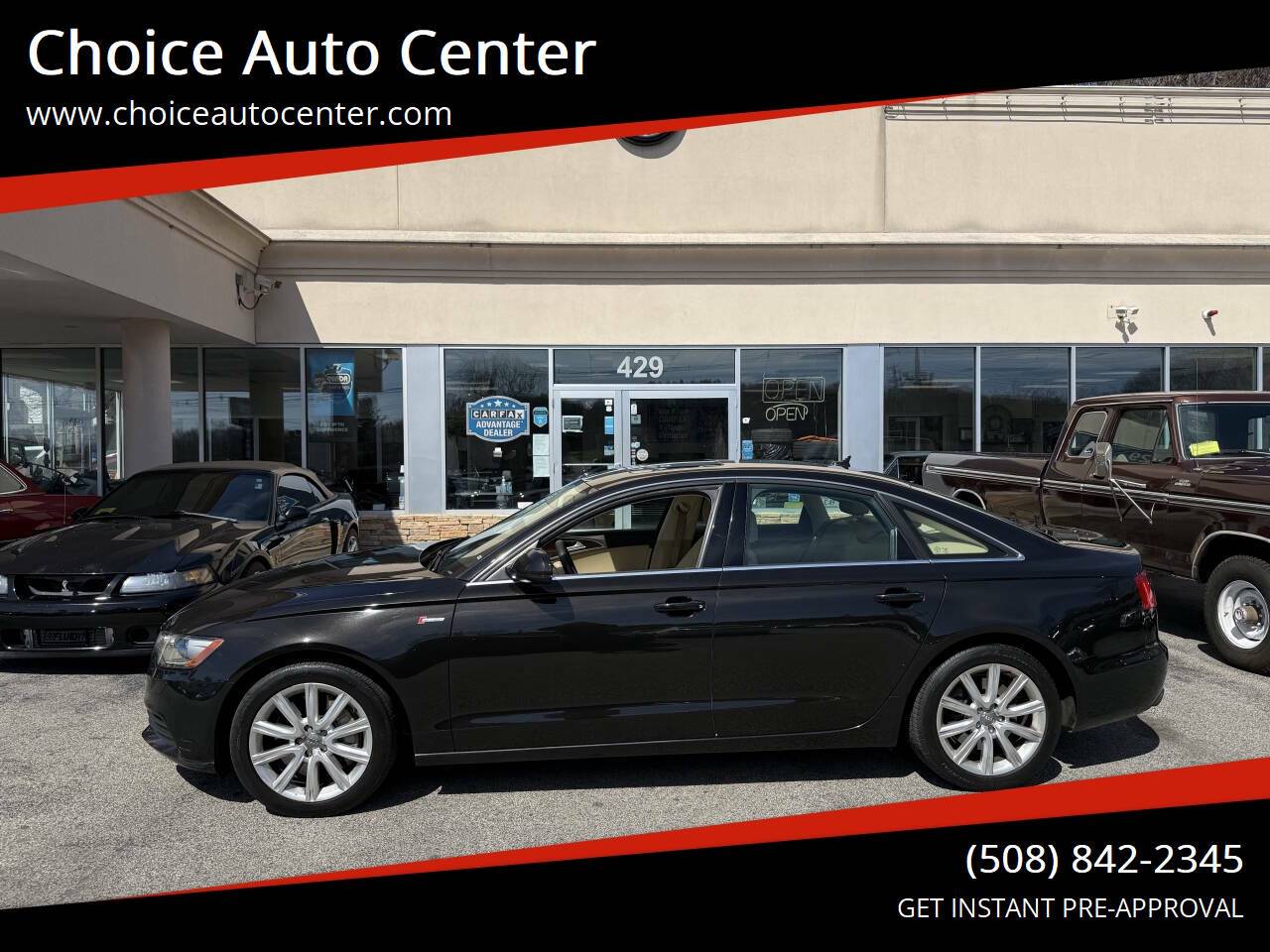 2013 Audi A6 Premium Plus — Sedan — 107,618 mi — Shrewsbury, MA