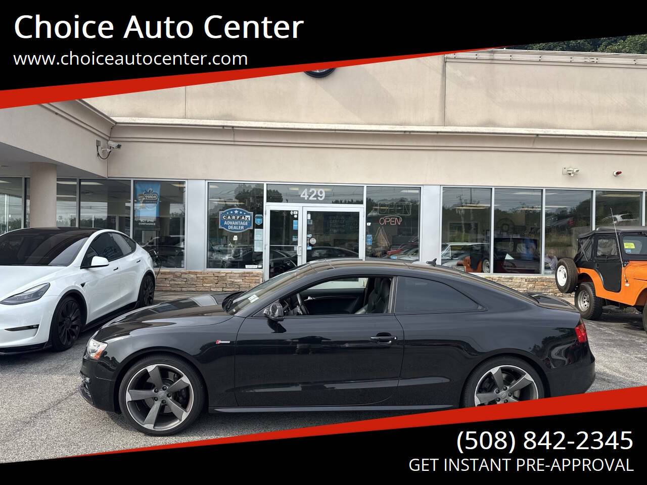 2015 Audi S5 Premium Plus — Coupe — 100,580 mi — Shrewsbury, MA