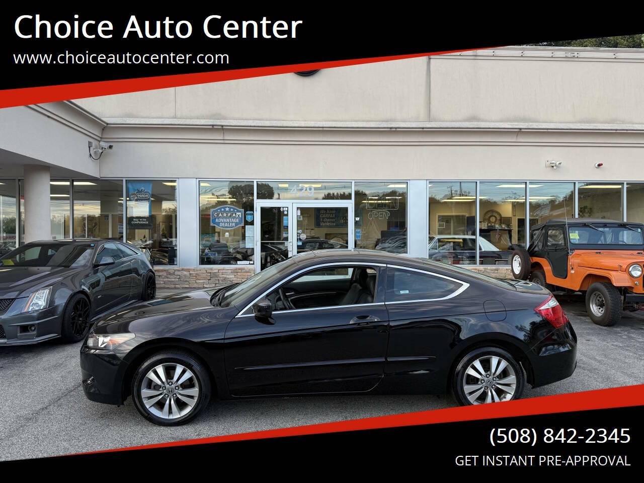 2009 Honda Accord EX-L — Coupe — 60,874 mi — Shrewsbury, MA