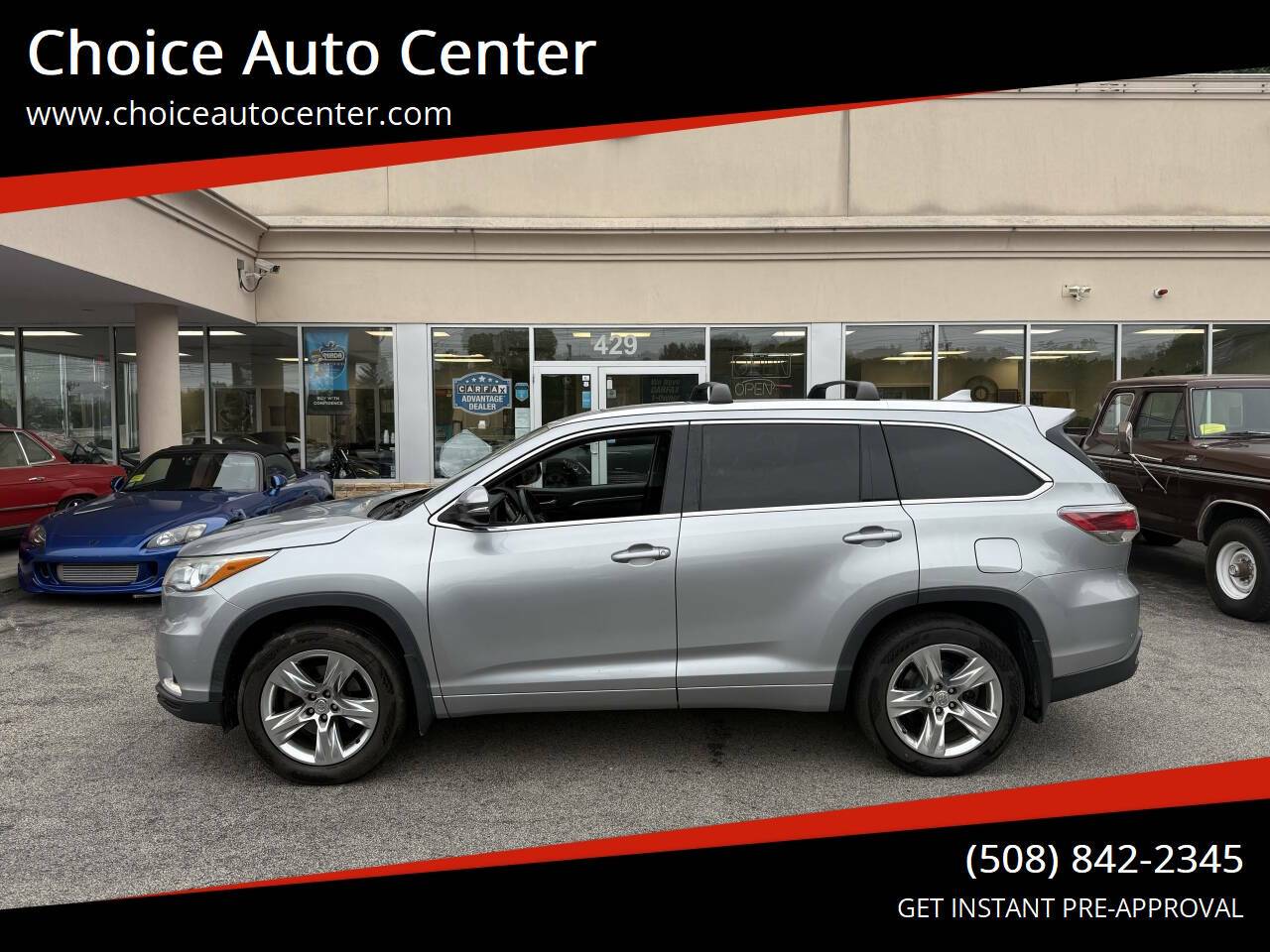 2015 Toyota Highlander Limited — SUV — 132,229 mi — Shrewsbury, MA