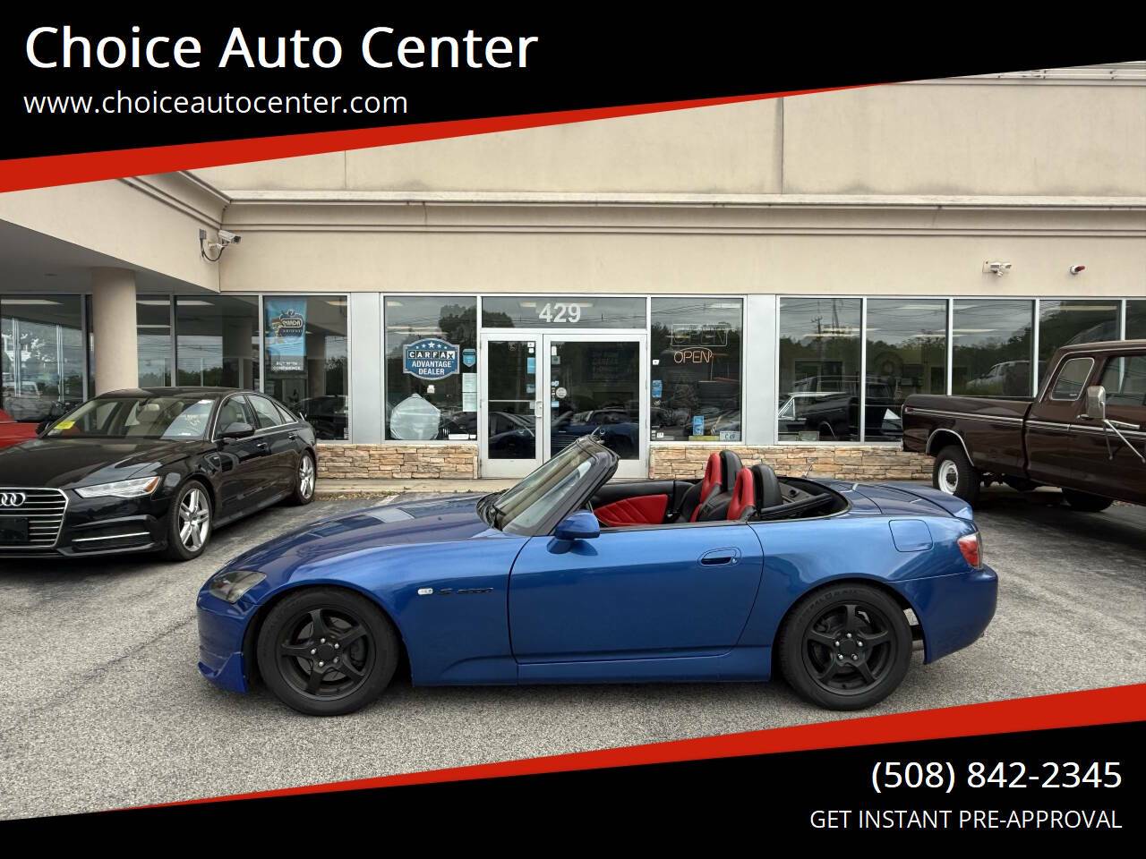 2000 Honda S2000 Base — Convertible — 97,844 mi — Shrewsbury, MA