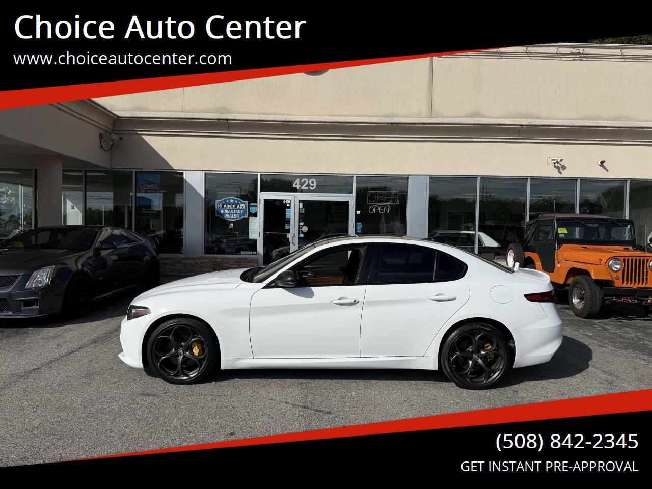 2021 Alfa Romeo Giulia Ti Sport — Sedan — 39,798 mi — Shrewsbury, MA