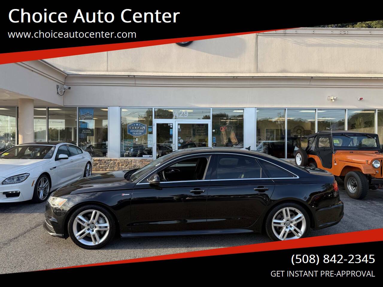 2016 Audi A6 Premium Plus — Sedan — 77,841 mi — Shrewsbury, MA