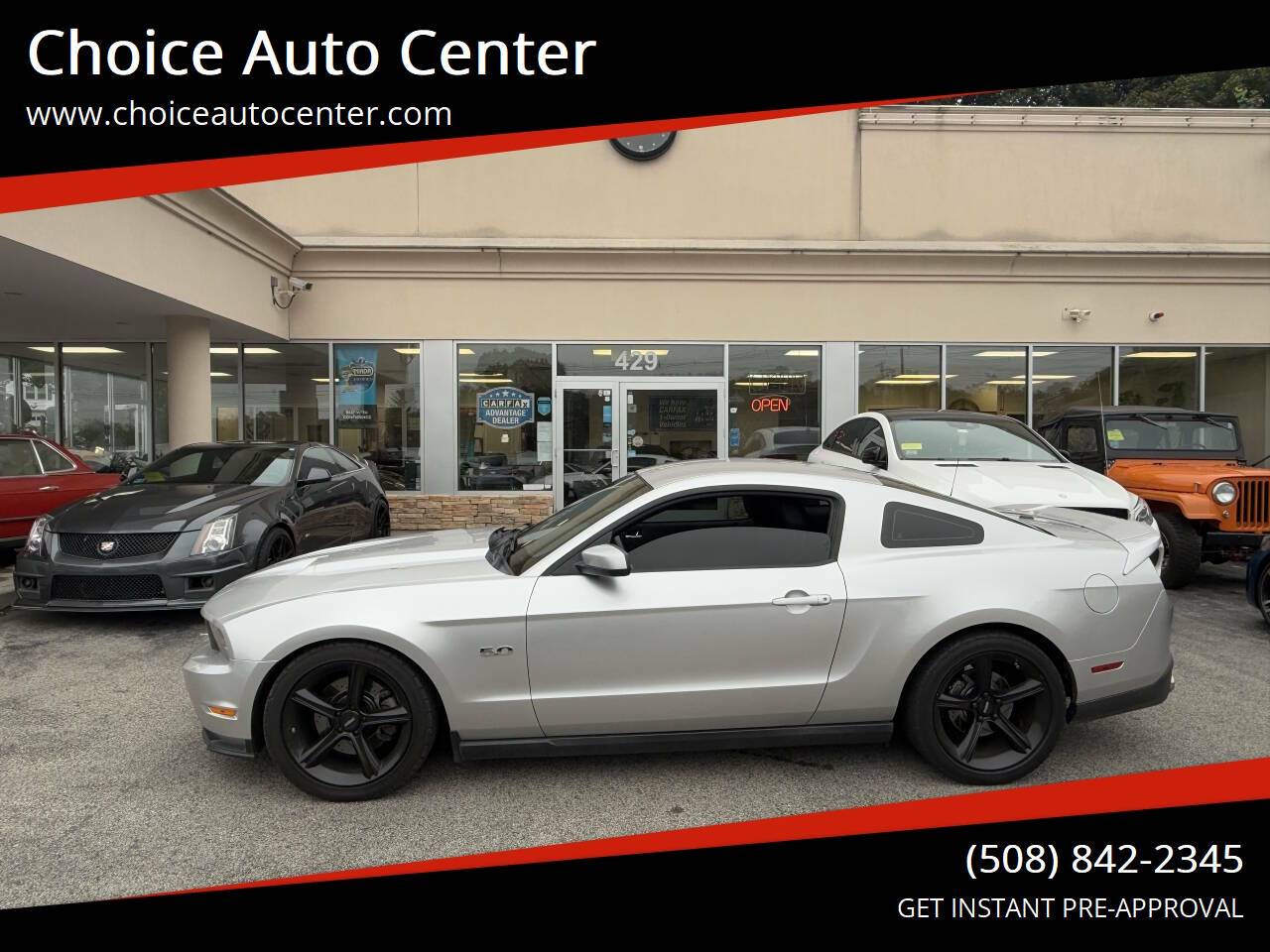 2012 Ford Mustang GT Premium — Coupe — 72,731 mi — Shrewsbury, MA