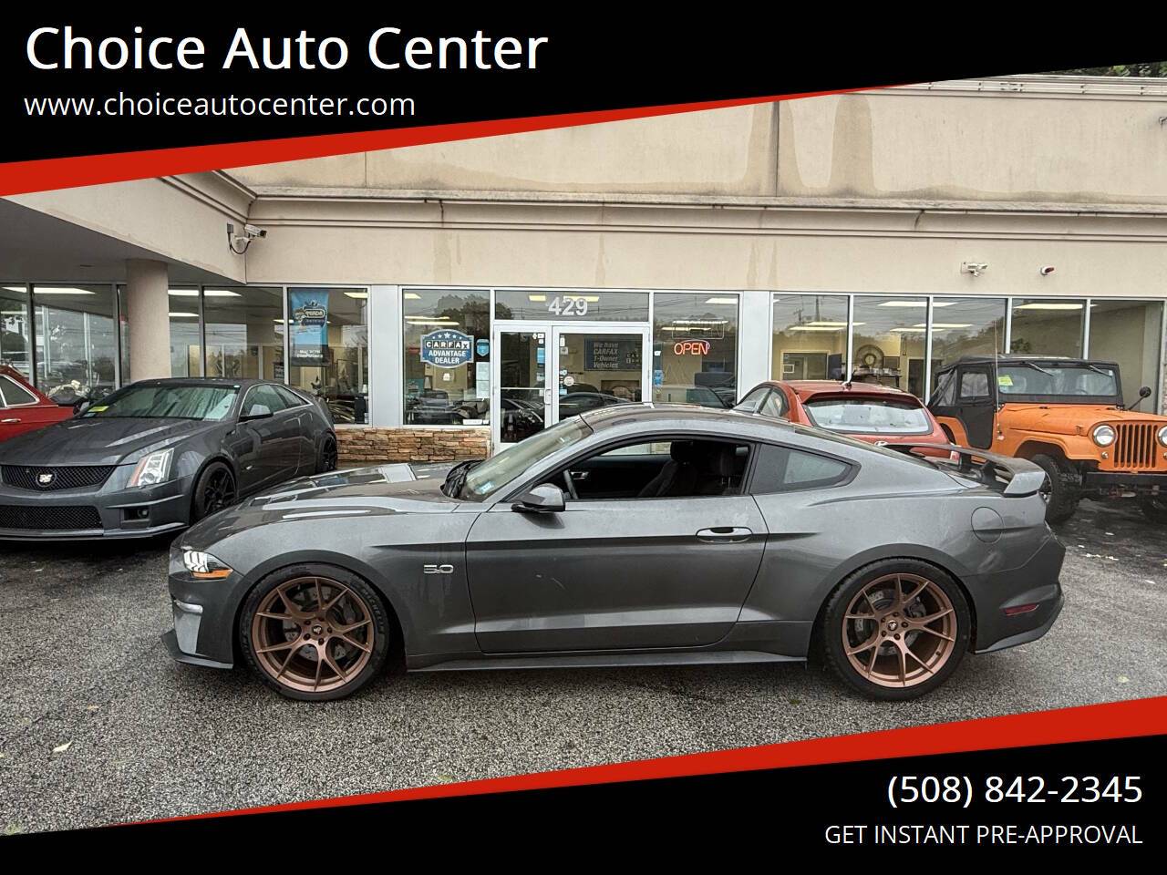 2020 Ford Mustang GT — Coupe — 55,671 mi — Shrewsbury, MA
