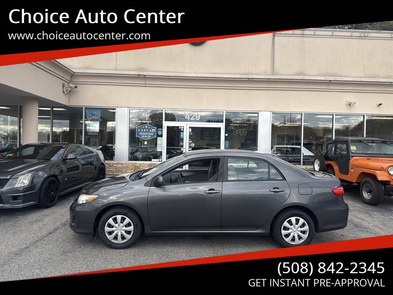 2011 Toyota Corolla LE — Sedan — 85,188 mi — Shrewsbury, MA