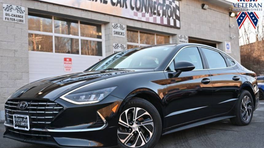 2022 Hyundai Sonata Hybrid Blue — Sedan — 29,911 mi — Waterbury, CT