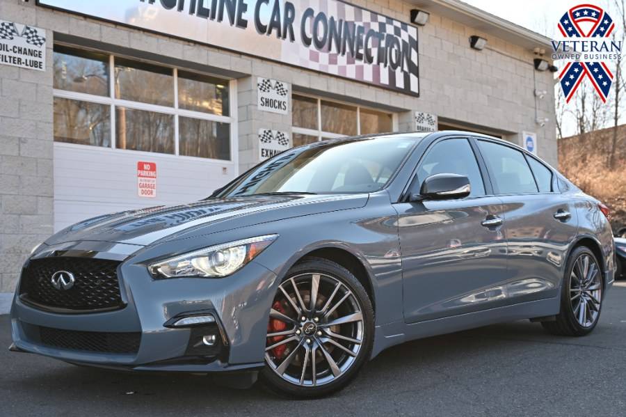 2022 INFINITI Q50 RED SPORT 400 — Sedan — 35,277 mi — Waterbury, CT