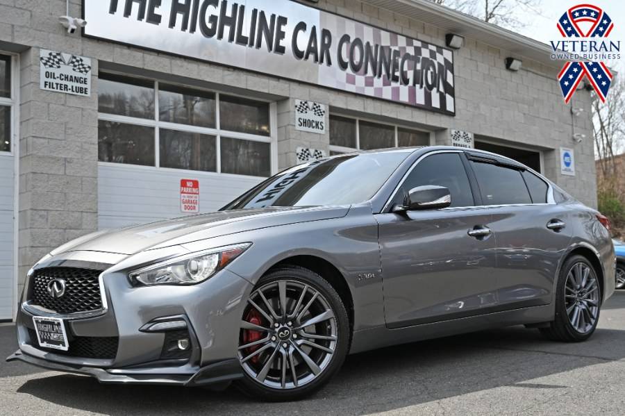 2018 INFINITI Q50 RED SPORT 400 — Sedan — 65,784 mi — Waterbury, CT