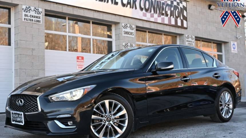 2021 INFINITI Q50 3.0t LUXE — Sedan — 77,628 mi — Waterbury, CT