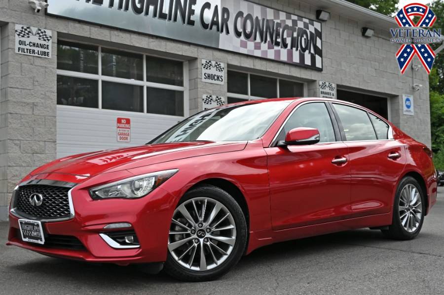 2022 INFINITI Q50 LUXE — Sedan — 55,653 mi — Waterbury, CT