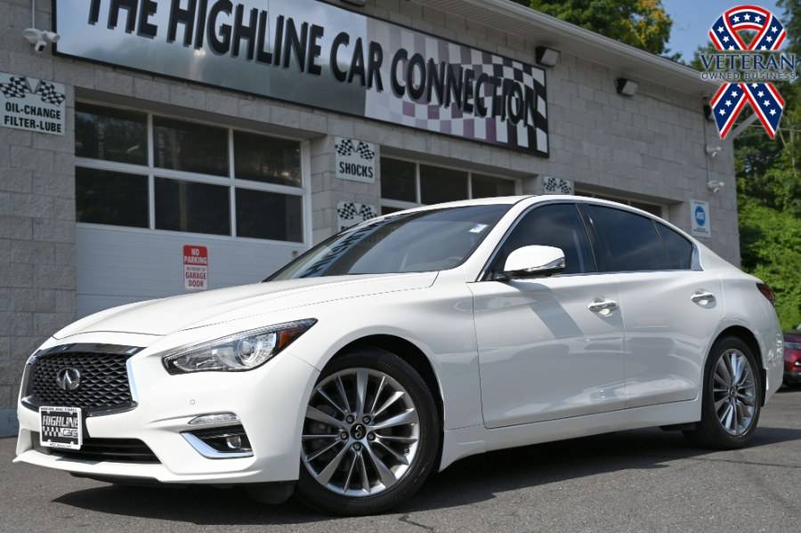 2022 INFINITI Q50 LUXE — Sedan — 42,501 mi — Waterbury, CT