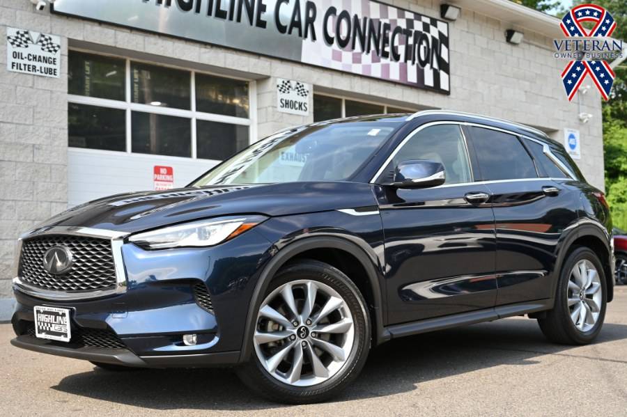 2022 INFINITI QX50 LUXE — SUV — 40,726 mi — Waterbury, CT