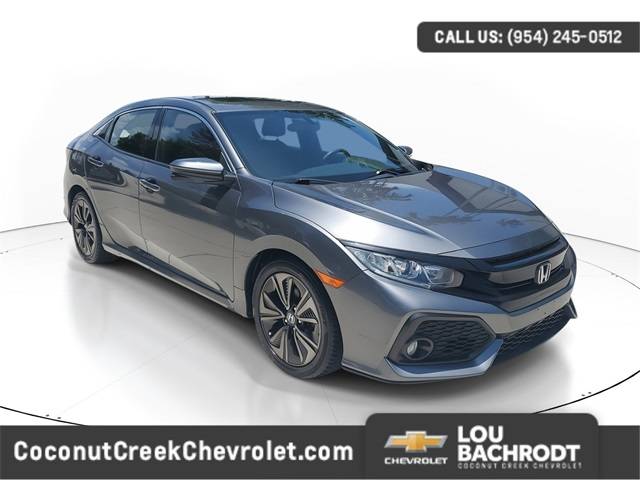 2017 Honda Civic EX-L Navi — Hatchback — 65,588 mi — Coconut Creek, FL