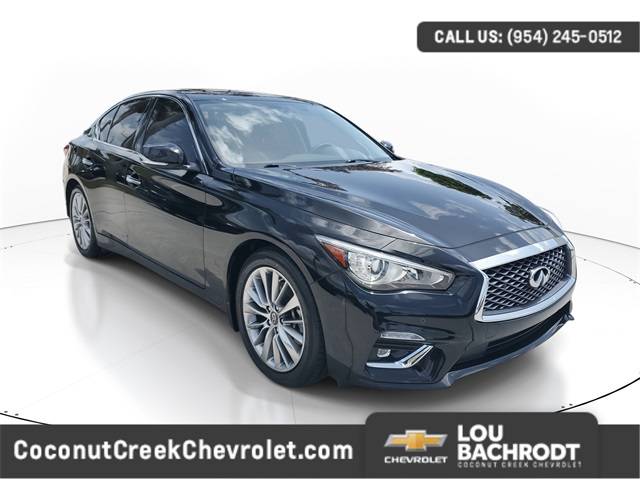 2022 INFINITI Q50 LUXE — Sedan — 18,359 mi — Coconut Creek, FL