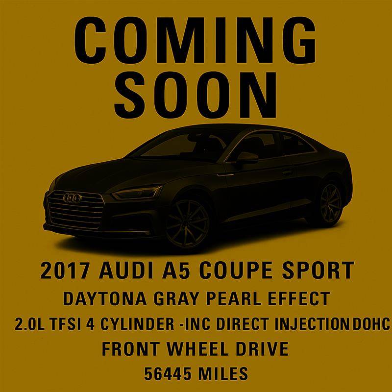 2017 Audi A5 Sport — Coupe — 56,445 mi — Alexandria, VA