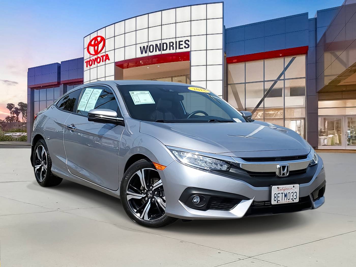 2018 Honda Civic Touring — Coupe — 71,967 mi — Alhambra, CA